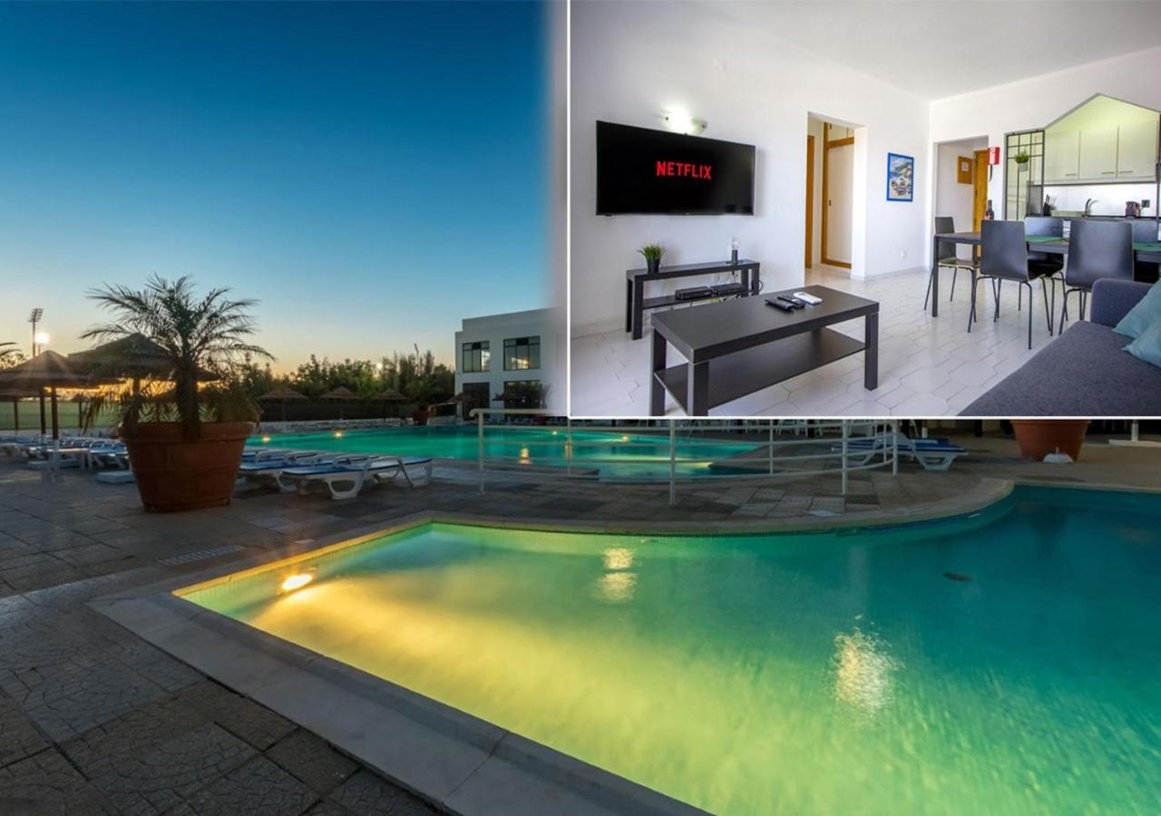 Sea View Apartment - 3 Swimming Pool & Fitness Albufeira Exteriér fotografie
